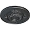 Ekena Millwork Monique Ceiling Medallion (Fits Canopies up to 3 3/4"), Hand-Painted Pewter, 13 3/4"OD x 1"P CM13MOPES - alternate 2